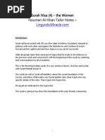 Download 4 Surah Al Nisa the Women Linguisticmiracle by Farheen Khanum SN226712075 doc pdf