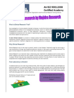Clinical Research Brochure