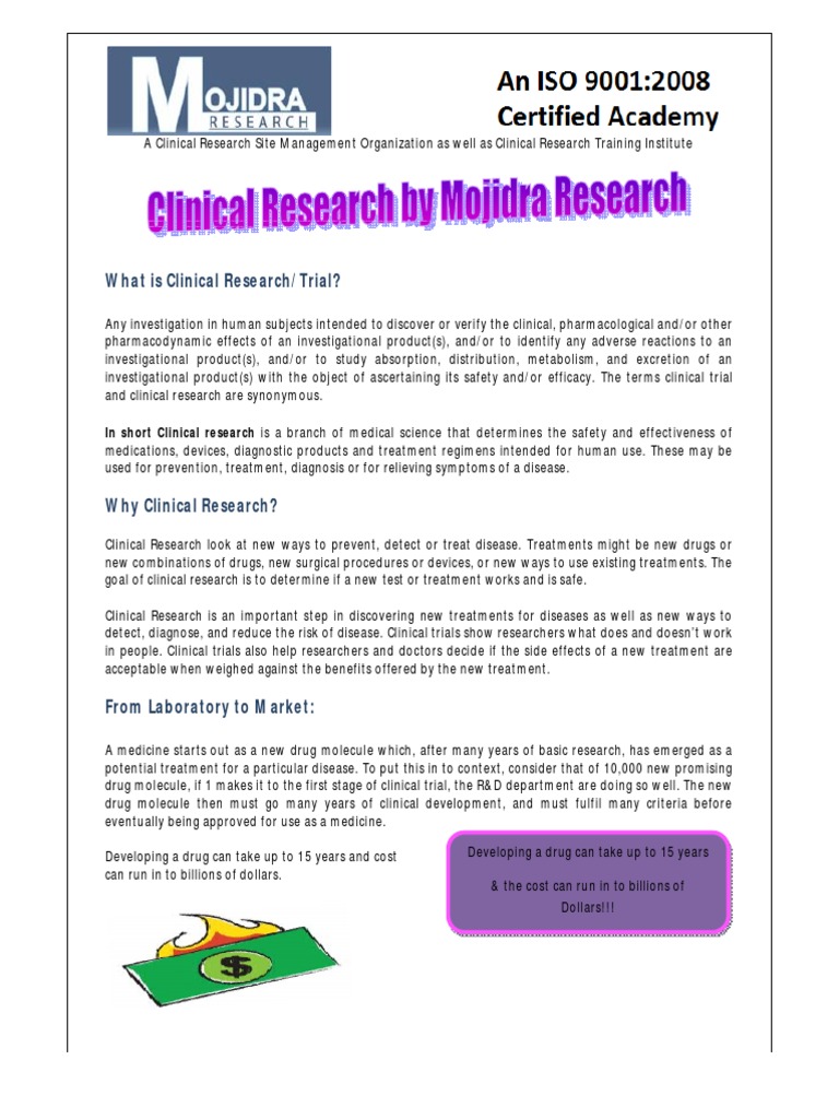 Investigator Brochure: Key To Clinical Trial Success – TUBEQ