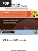 Download Security in SQL Server 2008 by LearnItFirst SN22671452 doc pdf