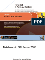 Working With Databases