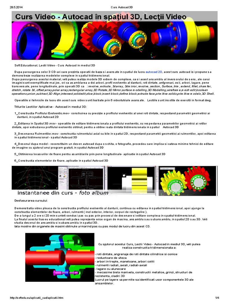 Curs Autocad 3D | PDF