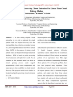 Bi-Directional Prefix Preserving Closed Extension For Linear Time Closed Pattern Mining