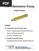 Download The Admission Essay by Stephanie Black SN226721252 doc pdf
