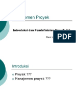 Manajemen Proyek 1