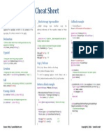 Block Cheat Sheet