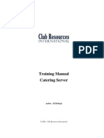 Catering Server