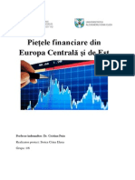 Piețele Financiare Din Europa Centrală Și de Est