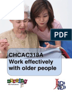 CHCAC318A Work Effectively With Older People WBK