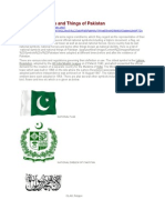 National Symbols and Things of Pakistan