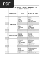 Ms-Admissions2014-15 - List of Schools