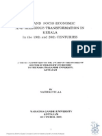 CMI and Socio-Economic and Religious Transformation in Kerala in The 19th and 20th Centuries by A.A Mathukutty