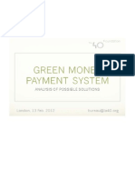Green Money Payment Systems