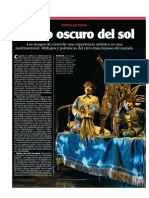 El Lado Oscuro Del Sol - Revista Noticias 5 de Mayo 2014