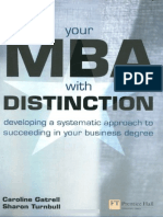 MBA With Distinction