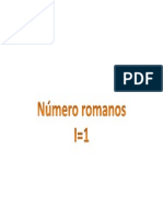 Números Romanos 1