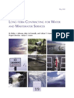 L - C W W S: ONG Term Ontracting FOR Ater AND Astewater Ervices