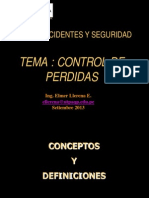 Control de pérdidas y seguridad: conceptos y definiciones