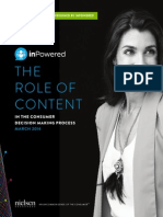 The Role of Content in Purchase - Nielsen - March 2014