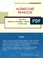 Alergijske Reakcije 2007