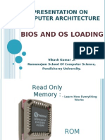 Presentation On Computer Architecture: Bios and Os Loading