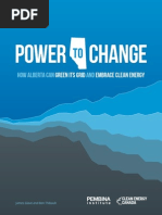 Download Power to Change Pembina Institute by Calgary Herald SN226782480 doc pdf