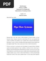 Fluid Profes Epartment O An Institute D Mechanic Sor: T.I.Eld of Civil en of Technolo Cs Dho Ngineering Ogy, Bomba Ay