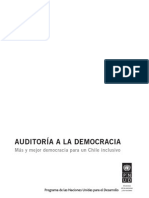 Informe Auditoría a La Democracia