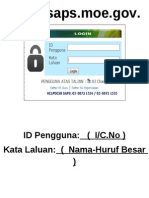 Manual Penggunaan Saps