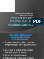 Peran Media Massa Dalam Pembangunan