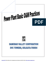 Power Plant Basic O&M Practices