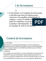 Control de Inventarios