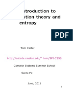 Intro Information Theory Carter