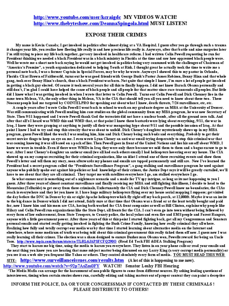 Expose Their Crimes | PDF | Business