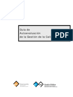 Guia para Autoevaluacion de Gestion Calidad