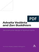 Vedanta_Advaita Vedanta and Zen Buddhism