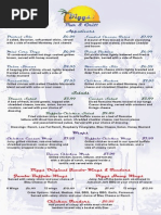 Dickey's BBQ Takeout and Delivery Menu | PDF | Barbecue | Sausage