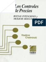 Los Controles de Precios. Vladimir Chelminski