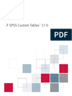 SPSS Custom Tables 17.0
