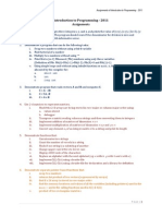 IP 2011 Assignments