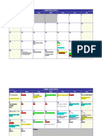 2014 Oiba Full Schedule