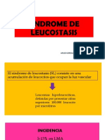El Síndrome de Leucostasis