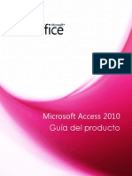 Microsoft Access 2010 Product Guide