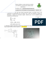 Atividade 03 - Modelagem de Sistemas Rotacionais - Parte 1x