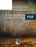 Livro eBook Os Negocios Seculares Nao Justificam a Negligencia Com a Religiao