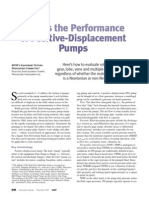 Assess Performance of Positive-Displacement Pumps