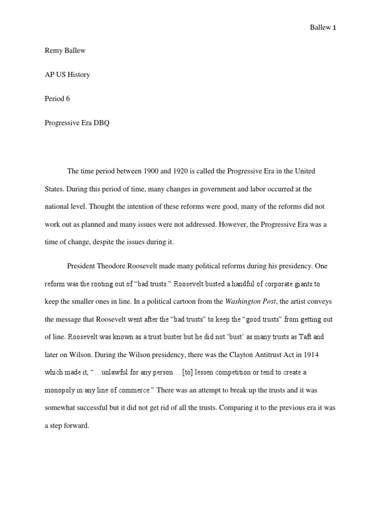 Who were the progressives apush picture