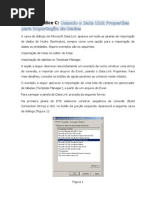 Using the Data Link Properties for Importing