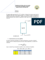 Enfriamiento de Agua - Problema 1