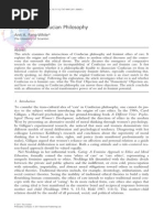 Caring in Confucian Philosophy Ann a Pang